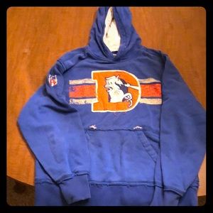Authentic throwback Broncos hoodie!!!